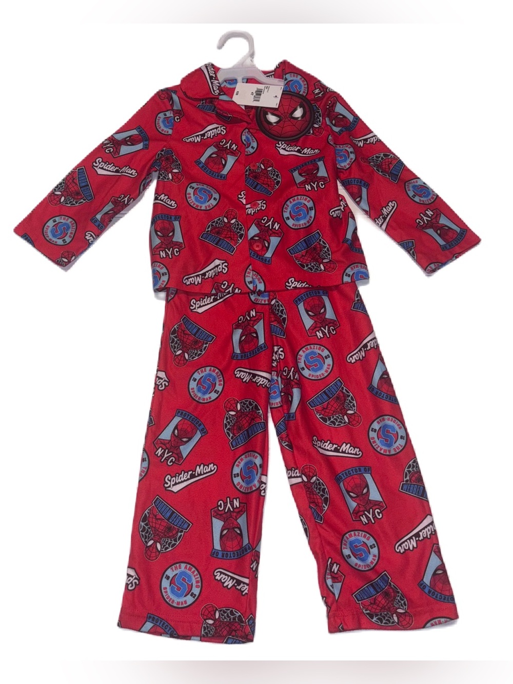 Spider-Man Red Kids Pajama Set